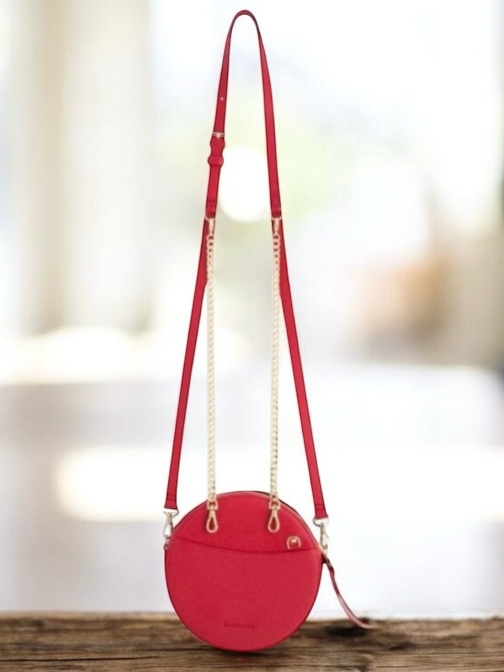 🆕 Bandolier Leah Bag Set Crossbody Red Leather Shoulder Bag